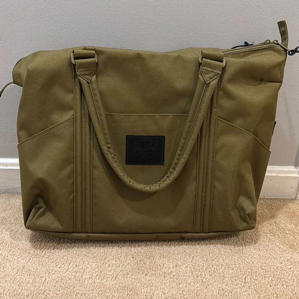 Herschel Supply Company Olive Green Tote Bag